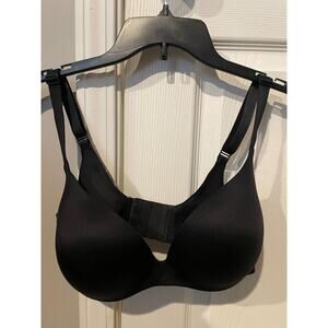Ambrielle Black Pushup Bra - Gently Worn
